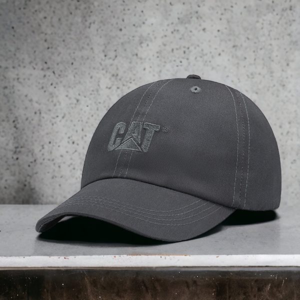 Caterpillar Black Gorra